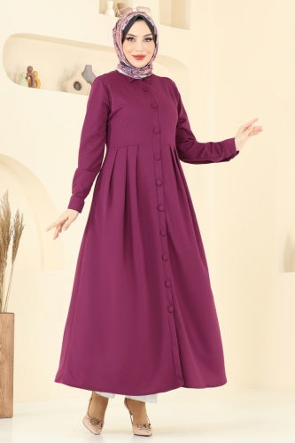 U.K.B. - Dress 23008UKB139 Damson