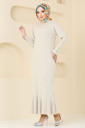 B.R.Z - Dress 23009BRZ597 Stone