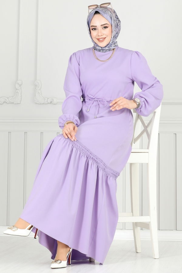 Modaselvim Dress Dress 23011UKB139 Lilac