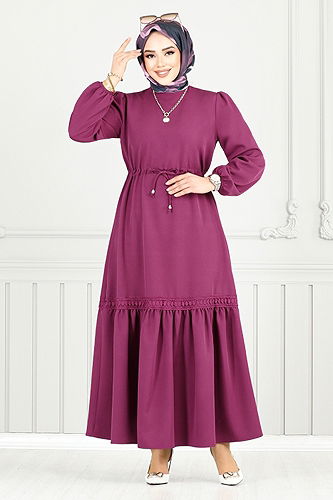 moda selvim الفستان توتي 23011UKB929-M - Thumbnail