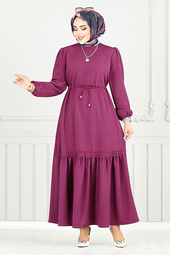 moda selvim الفستان توتي 23011UKB929-M - Thumbnail