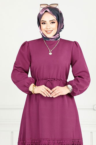 moda selvim الفستان توتي 23011UKB929-M - Thumbnail