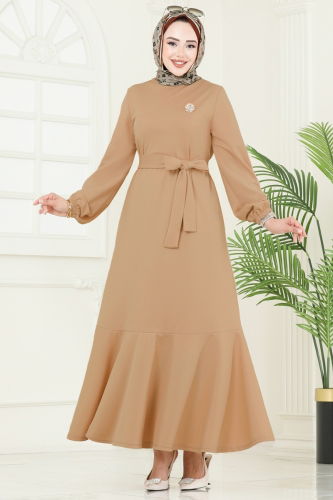 U.K.B. - Dress 23028UKB139 Latte