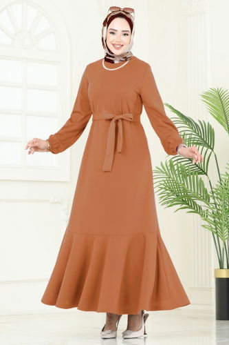U.K.B. - Dress 23028UKB139 Tan
