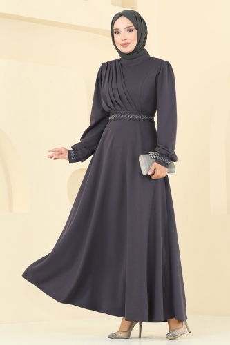 U.K.B. - Dress 23030UKB139 Anthracite