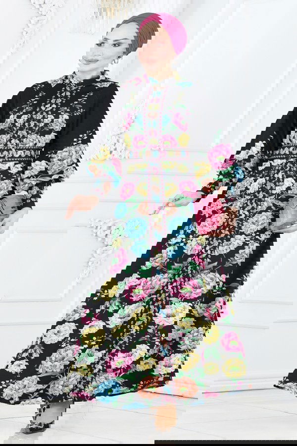 Modaselvim NET 20%+20% DISCOUNT IN THE CARD Dress 23105JNF844 Black