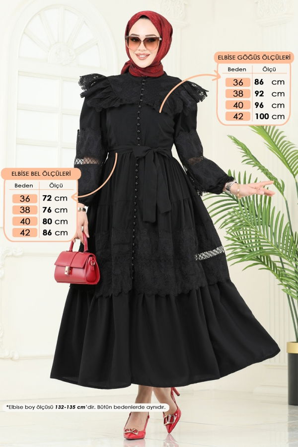 Modaselvim SUAL Dress 23178JNF844 Black