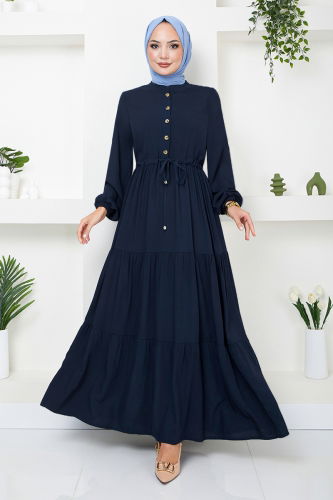 MRV B.G.S. - Dress 2350BGS895-M Light Navy Blue