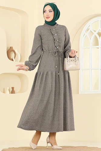 moda selvim Dress 24004UKB139 Vision - Thumbnail