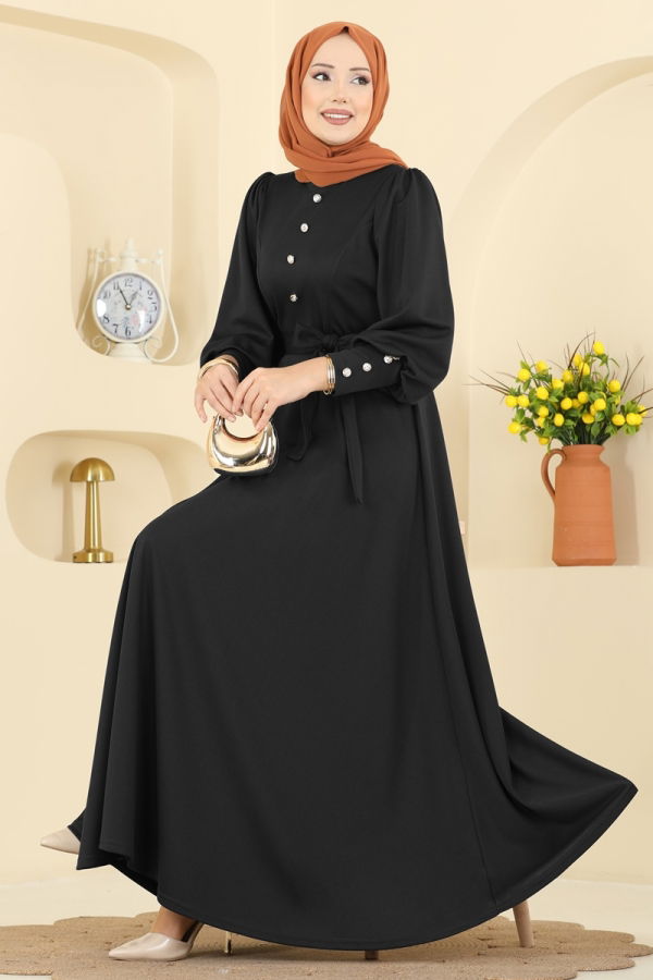 Modaselvim الفساتين الفستان أسود 24007UKB139