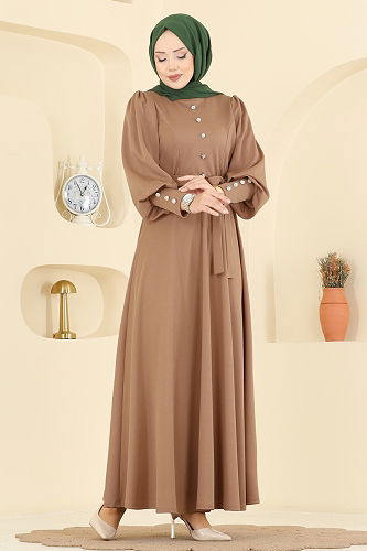 moda selvim Dress 24007UKB139 Vision - Thumbnail