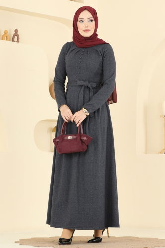 U.K.B. - Dress 24016UKB139 Anthracite