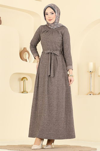 moda selvim Dress 24016UKB139 Vision - Thumbnail