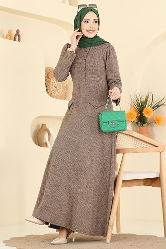 moda selvim Dress 24018UKB139 Vision - Thumbnail