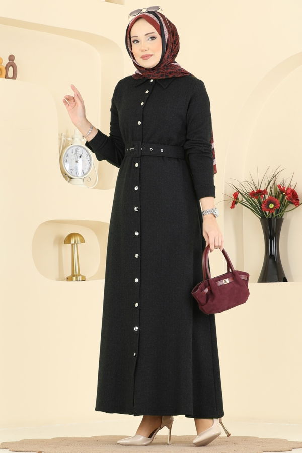Modaselvim Dress Dress 24023UKB139 Black