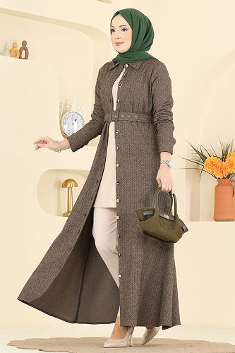 moda selvim Dress 24023UKB139 Vision - Thumbnail