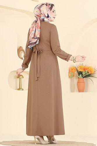 moda selvim Dress 24030UKB139 Vision - Thumbnail