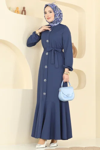 U.K.B. - Dress 24032UKB139 Indigo