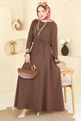 U.K.B. - Dress 24034UKB139 Brown