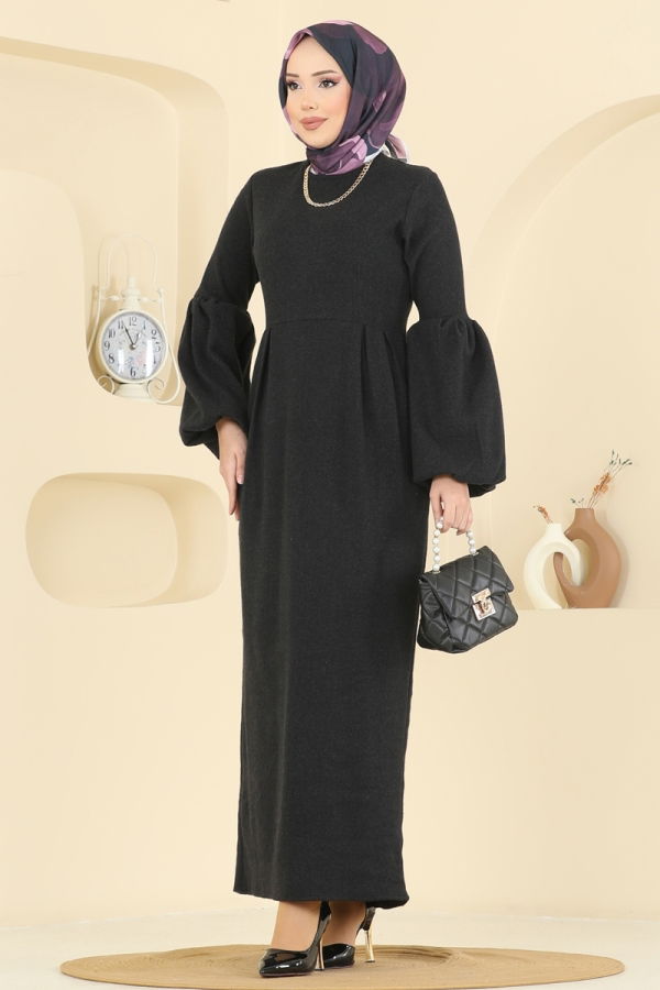 Modaselvim Dress Dress 24085UKBK1160 Black