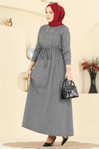 U.K.B.K. - Dress 24090UKBK1160 Gray