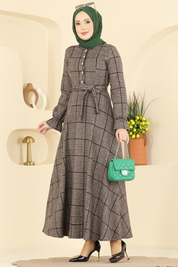 Modaselvim Dress Dress 24098UKBK1160 Vision