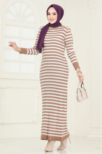 B.R.Z - Dress 24205BRZ597 Latte