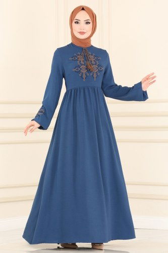 S.L. - Dress 2443SL432 Indigo