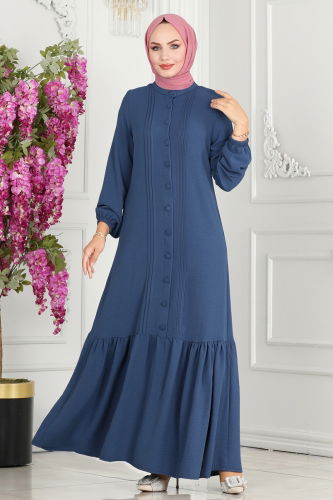 S.L. - DRESS 2493SL432 Indigo