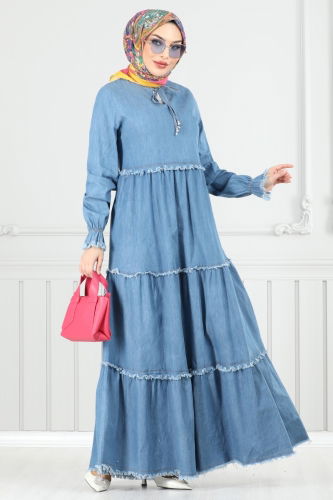 MRV M.T.S. - Dress 25018MTS1095-M Light Denim