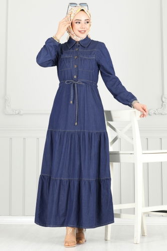 M.T.S. - Dress 25019MTS1094 Dark Denim