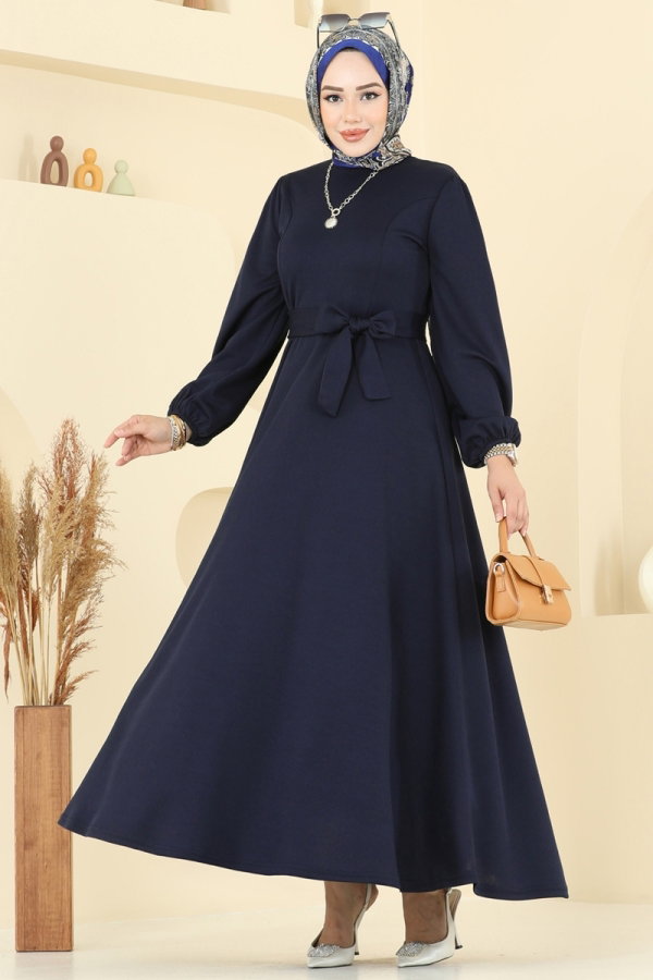Modaselvim Dress Dress 25029UKB139 Navy Blue