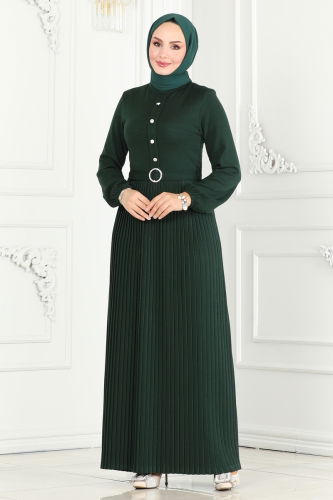 H.B.S. - Dress 2505HBS856 Emerald