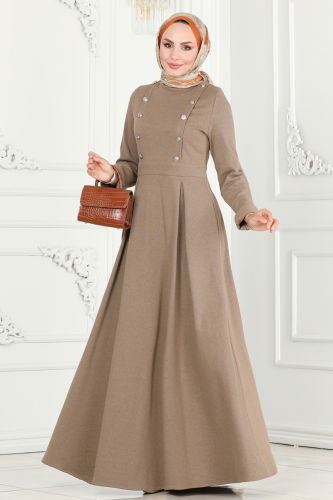 S.L. - Dress 2537SL432 Latte