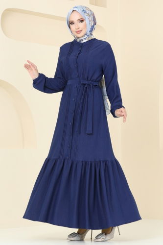 S.L. - Dress 2559SL432 Navy Blue