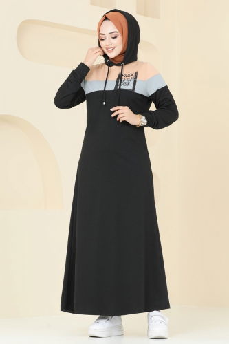 S.L. - Dress 2564SL432 Black&Vision