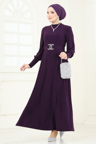 M.E.Y. - Dress 2575MEY846 Purple