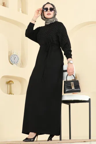 E.R.K. - Dress 2604ERK1158 Black