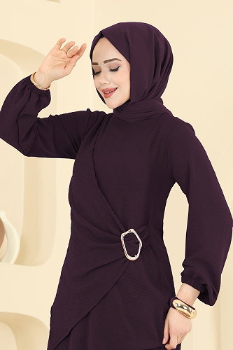 moda selvim الفستان توتي 2638MSZ1172 - Thumbnail