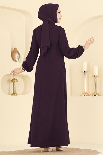 moda selvim الفستان توتي 2638MSZ1172 - Thumbnail