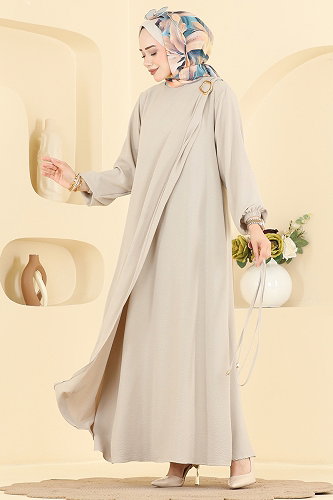 moda selvim Dress 2661MSZ1172 Vision - Thumbnail