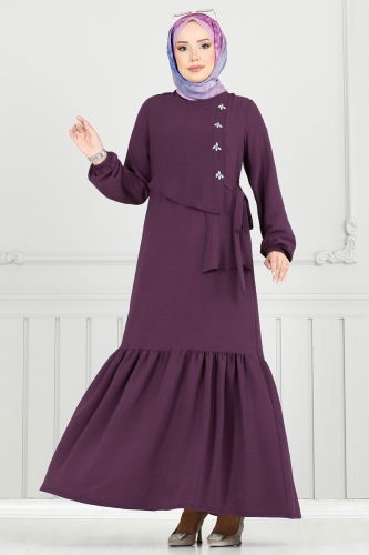 S.L. - Dress 2680SL432 Damson