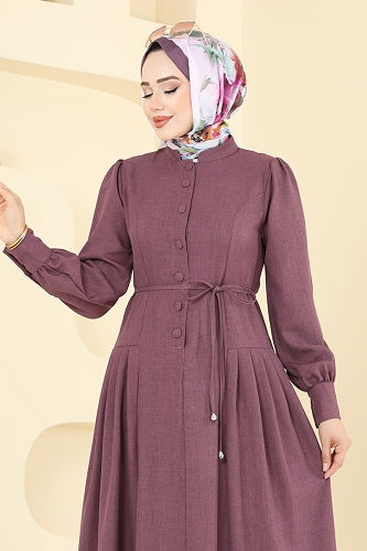 moda selvim الفستان توتي 2705SL432 - Thumbnail