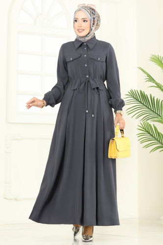 S.L. - Dress 2713SL432 Anthracite