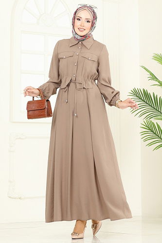 moda selvim Dress 2713SL432 Vision - Thumbnail