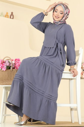 S.L. - Dress 2733SL432 Anthracite