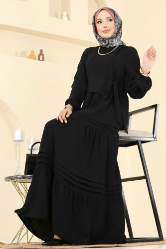 S.L. - الفستان أسود 2733SL432