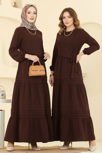 S.L. - Dress 2733SL432 Brown
