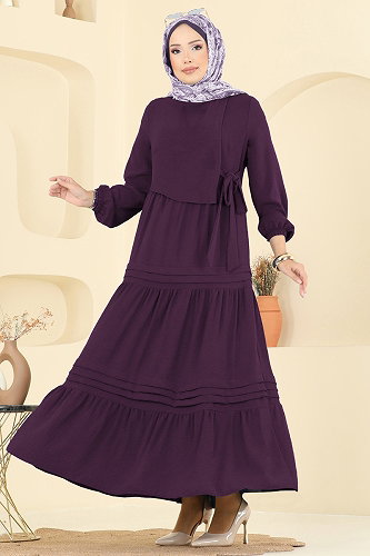 moda selvim الفستان توتي 2733SL432 - Thumbnail
