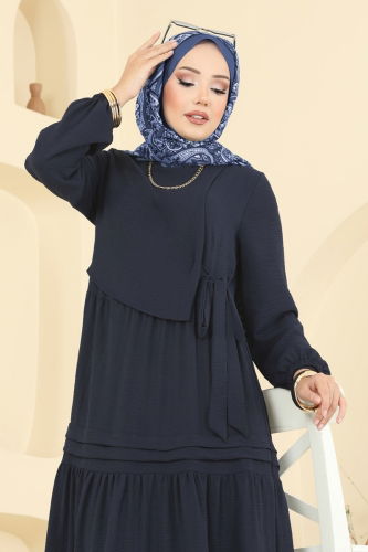 S.L. - Dress 2733SL432 Dark Navy Blue